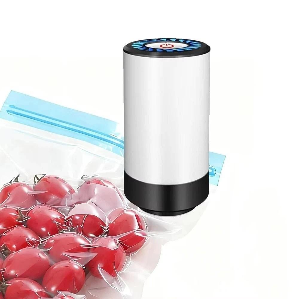 Mini Body Electric Vacuum Pump Low Noise Vacuum Bag Suction Pump Kitchen Storage