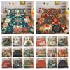Christmas Printed Duvet Cover Set Microfiber Full Size Home Textiles Lovely Fashion Children Bedroom Decor