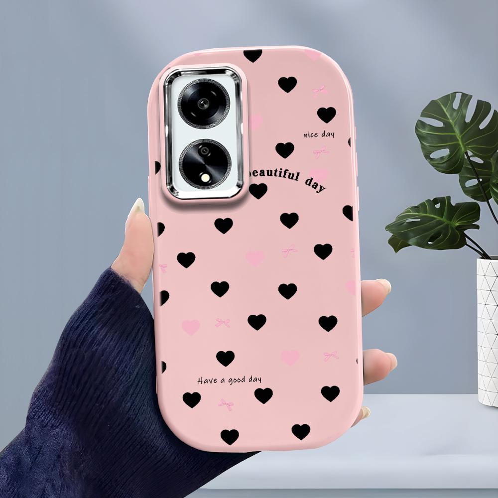 Solid Color Silver Edge Lens Soft Liquid Silicone Shockproof Phone Case for iPhone Samsung Huawei Honor Xiaomi Redmi OPPO Realme Vivo Infinix Tecno