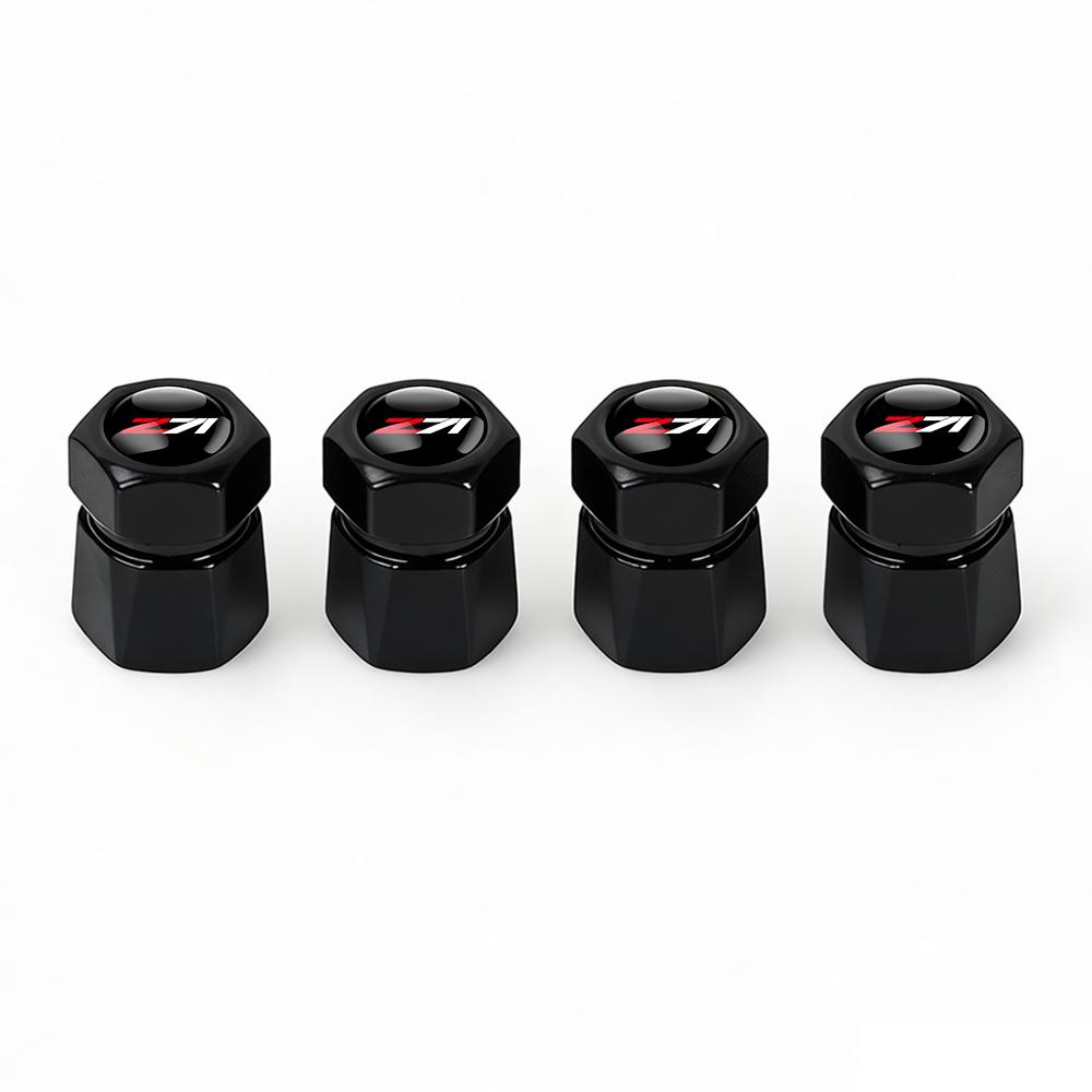 Car Wheel Tire Valve Stem Cap Rim Tyre Cover Accessory For Chevrolet Cruze Captiva Sonic Spark Onix Orlando Sail Malibu Camaro KR4