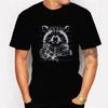 Men's T-shirt Raccoon T Shirt Pizza and Beer T Shirts Funny Beer Witty Kawaii Shirt Men Women Tshirt Male Classic T-shirt Hombre