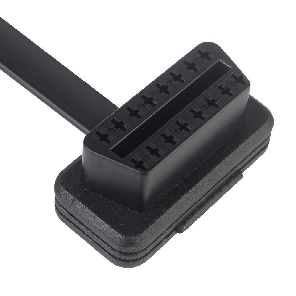 Расширенный адаптер сканера OBD2 «папа-мама» 16-контактный 40 см/8-контактный 100 см удлинительный кабель OBDII для диагностики автомобилей