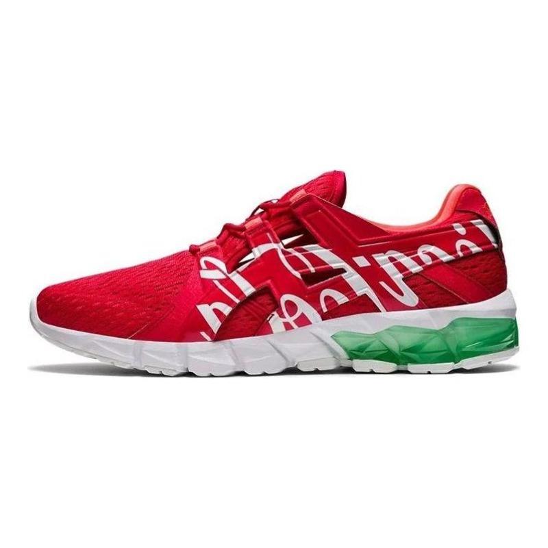 Coca-Cola x Asics Gel-Quantum 90 Унисекс Низкие Ткань Синтетика ТПУ Беговые Кроссовки Красный 1023A062-600