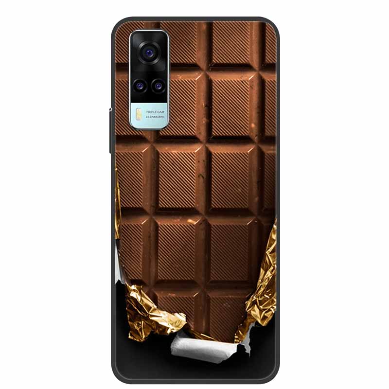 Чехол для vivo Y31 Y53S Y11S Y12S V2026 Мраморный Мягкий ТПУ Силикон Защитная Крышка Телефона Для vivo Y31 2021 Задняя Крышка Funda Y 31 Coque