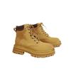 Autumn and Winter Martin Boots Women's Shoes Fashion British Style High-top Retro Tooling Locomotive Boots Thick-soled Big Yellow Boots Short Boots