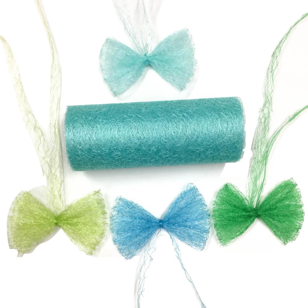 15 см * 10 лет, золотистая, серебряная проволока, тюль, рулон, катушка, ремесло, свадебная вечеринка, украшение «сделай сам», из органзы, прозрачная марля, элемент скатерти