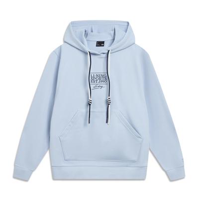 Толстовка с капюшоном Li Ning Sports Lifestyle Series с надписью, женская, AWDV990-4