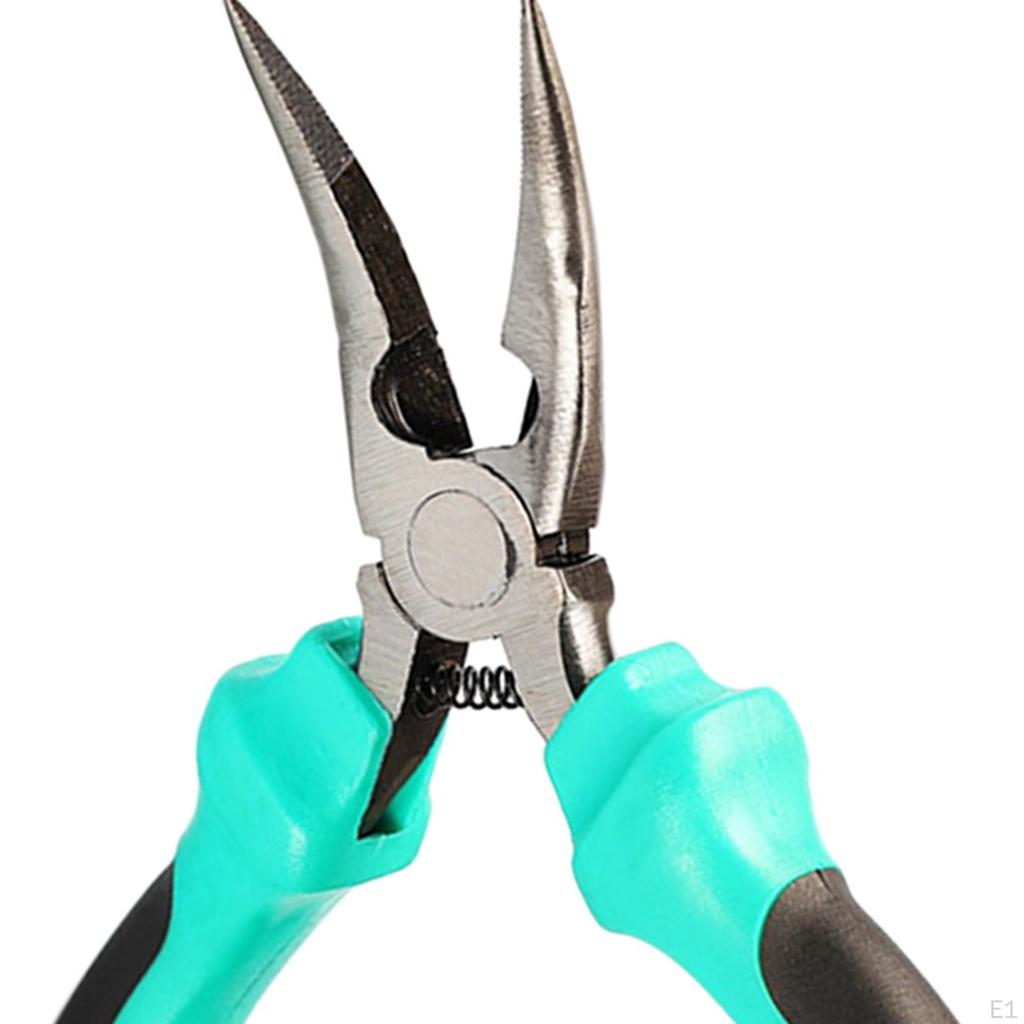 Плоскогубцы с длинным носом, куриные ножки, без костей, с удобной ручкой, 5-дюймовый инструмент для удаления ювелирных изделий, плоскогубцы для