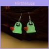 Fashionable Glow In The Dark Halloween Jewelry With Adorable Ghost And Pumpkin Themes