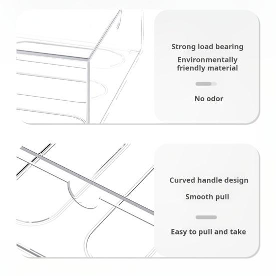 Органайзер для солнцезащитных очков, вместимость слоев, прозрачный дизайн, прочный, выдерживающий нагрузку, штабелируемый, органайзер для хранения очков