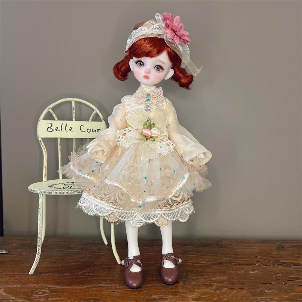 Casual Wear BJD Doll Outfit Dress Up Doll Lolita Dress Fashion 30cm Doll Clothes  Girl Gifts