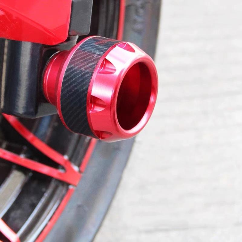 CNC-Frame Sliders Wheel Crash Protector Pads Moped Motorcycle Falling Protection