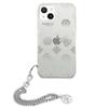 Guess Guhcp13Skspesi Iphone 13 Mini 5,4 Srebrny/Silver Hardcase Kolekcja Peony Chain
