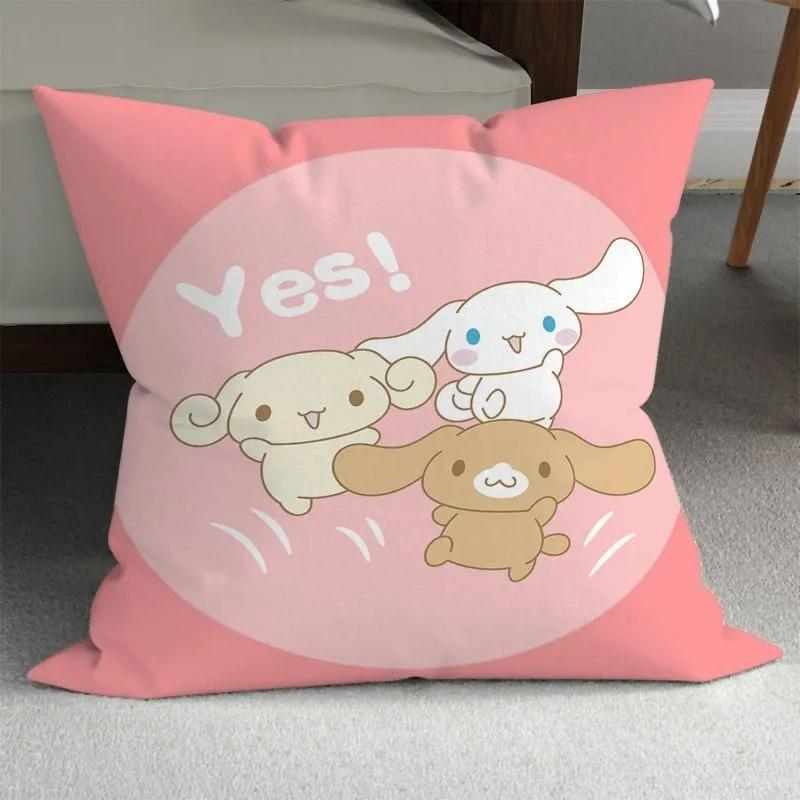 Милая подушка с большими ушами собака Наволочка Sanrio Подушка для дивана в гостиной Кавайная комната спальня Домашний декор