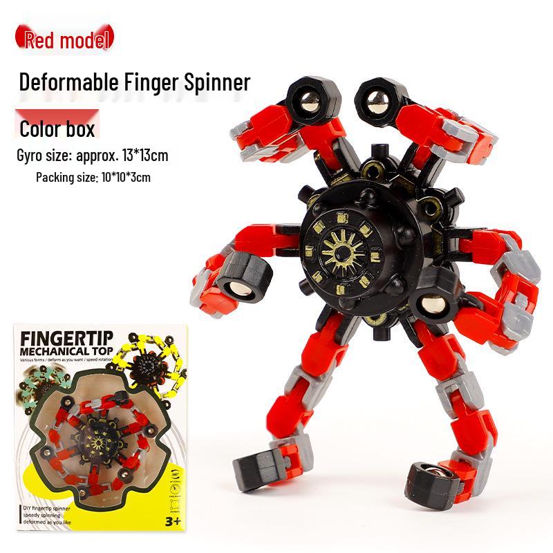 New Mechanical Deformation Gyroscope: Ever-Changing Rotation Stress Relief Toy for Boys and Kids
