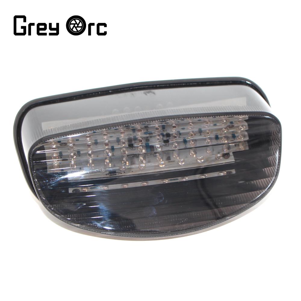 Motorcycle LED Rear Tail Stop Light For HONDA CBR1100XX HORNET 250 1997 1998 HORNET 600 1998-2003 Integrated Turn Signal Lamps