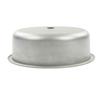 RV Round Sink Wash Basin 304 Stainless Steel 400x400x160mm Rust Resistant Large Capacity for Yacht Motorhome