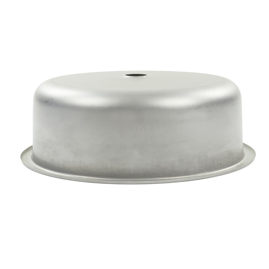 RV Round Sink Wash Basin 304 Stainless Steel 400x400x160mm Rust Resistant Large Capacity for Yacht Motorhome
