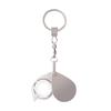15X Folding Portable Keyring Magnifier Key Chain Magnifying  Glass Pocket Size Jewelry Loop Pocket Folding Magnifying Glass