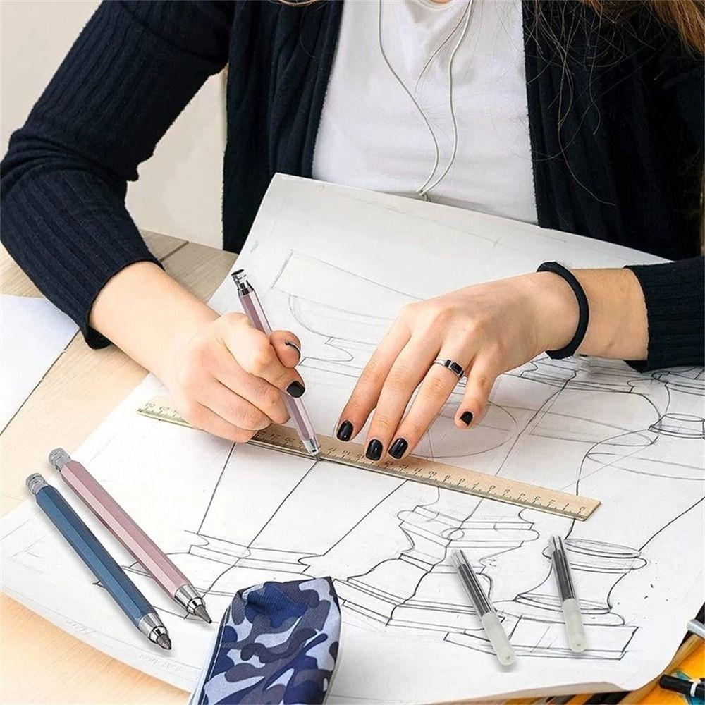 Drafting Metal Painting Students Automatic Pencil Movable Pencil Mechanical Pencil 5.6mm Pencil
