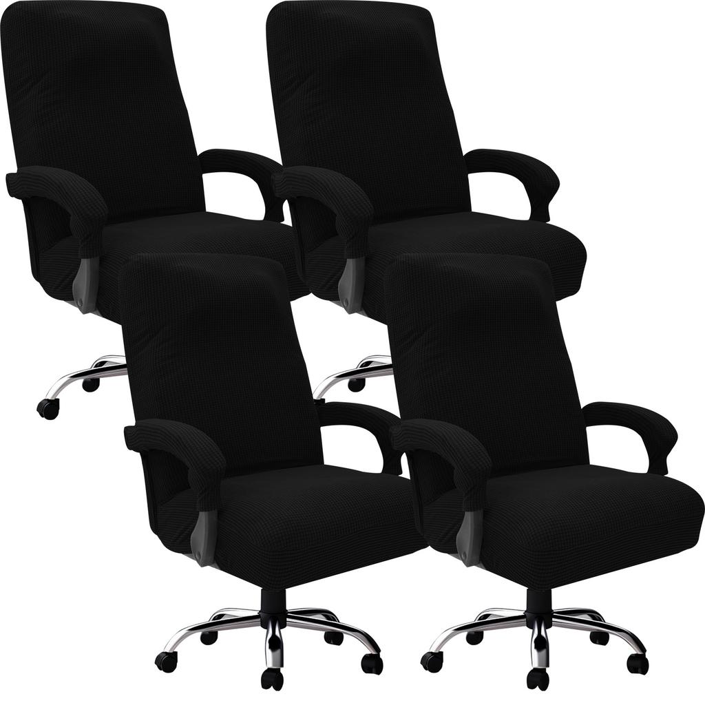 Office Chair Cover Computer Brushed Gaming Swivel Chair Elastic Chair Cover Chair Back Cover