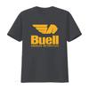 Brand New Buell American Motorcycle Unisexufacturing T Shirt Funny Size S to XL vintage Washed Casual fashion Breathable graphic