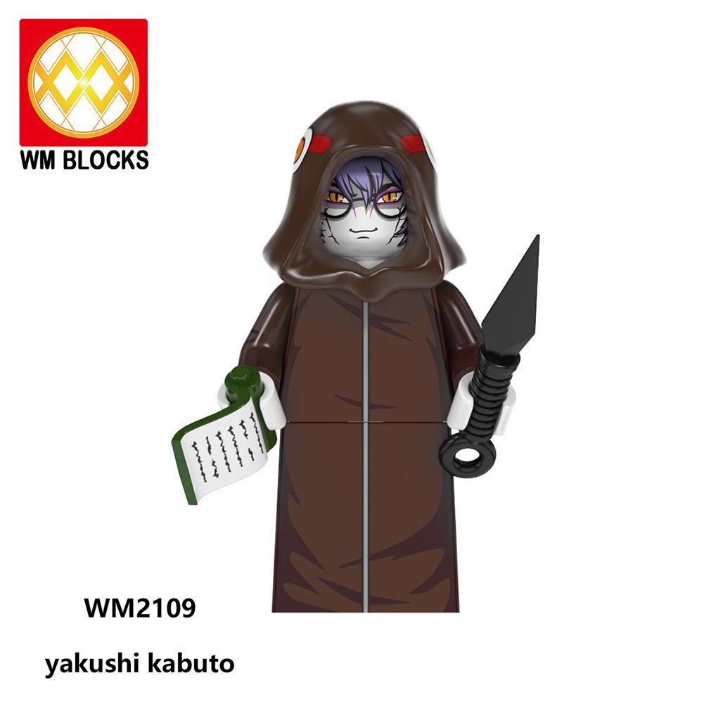 Building Block Minifigure Toy Series Uzumaki Namikaze Minato Minifigures