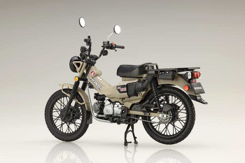 Модель Fujimi NEXT Series Honda CT125 Fresco Пластиковая модель (ФУДЗИМИ) 1/12 №4 (Hunter Cub/Матовый коричневый)