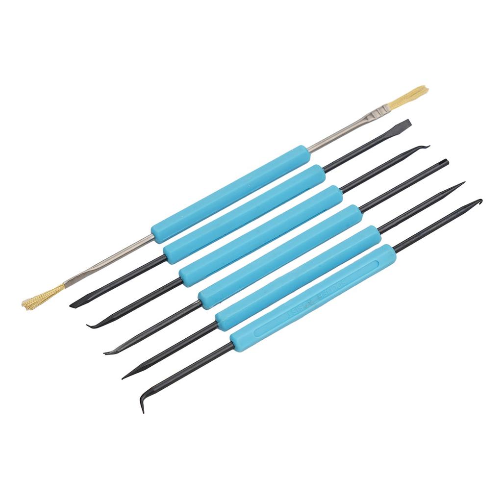High Quality Desoldering Aid Tool Hand Tools Components Welding For IC Disassembly High Quality 6in1 Solder Blue