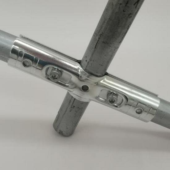 Stainless Steel 25mm Six-Point Pipe Connector for Galvanized and Iron Pipes