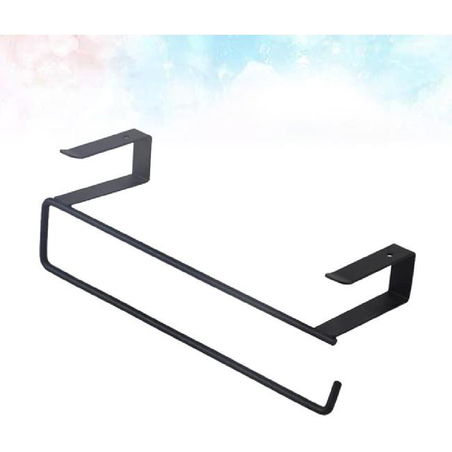 MAGICLULU Paper Towel Hanger Holder Metal Kitchen Roll Paper Holder Under Cabinets Shelf Tissue Hanger Organizer Rack Towel Bar for Kitchen Bathroom