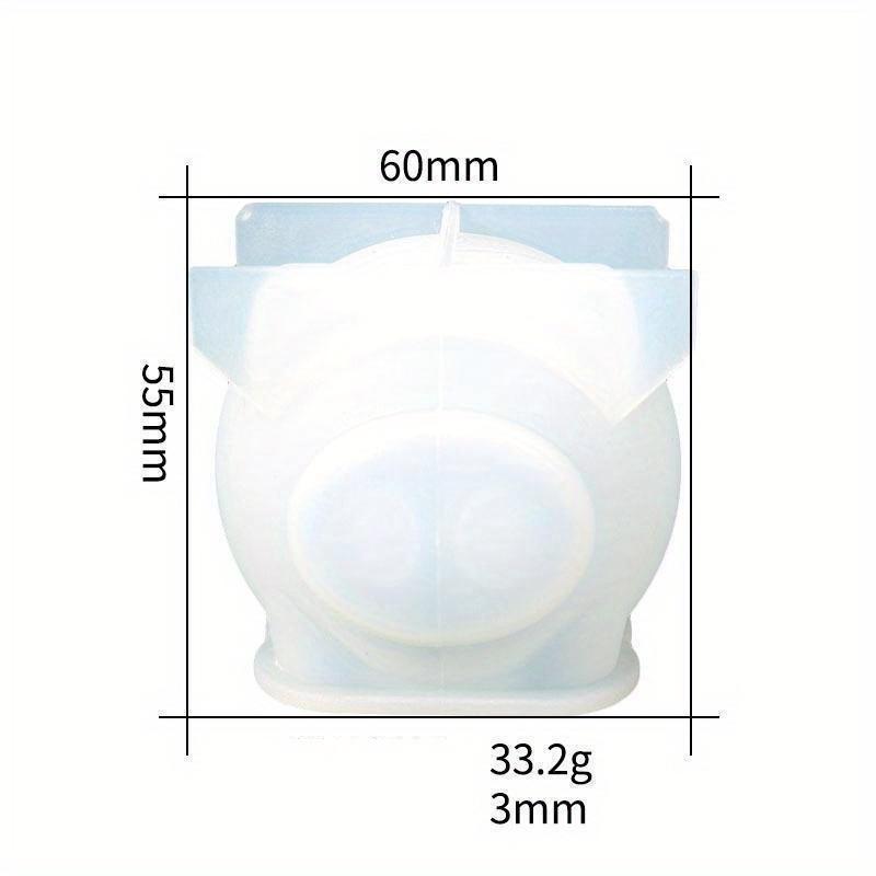 Форма для самостоятельного изготовления эпоксидной смолы, украшение в виде свиньи, силиконовая форма, формы из эпоксидной смолы, формы для домашнего декора