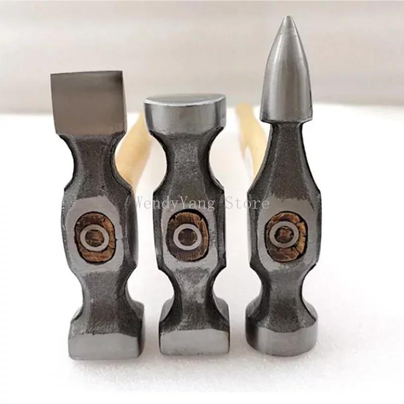 Автомобильный инструмент для листового металла Набор молотков для листового металла Маленький молоток для листового металла с железной подкладкой Мини-молоток