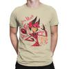Hazbins Hotels Alastor T Shirts Men Pure Cotton Leisure T-Shirts O Neck Tees Short Sleeve Clothes Gift Idea Shirts