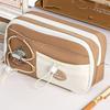 Multifunctional Cartoon Pencil Case Large Capacity Stationery Storage Bag  Office Supplies