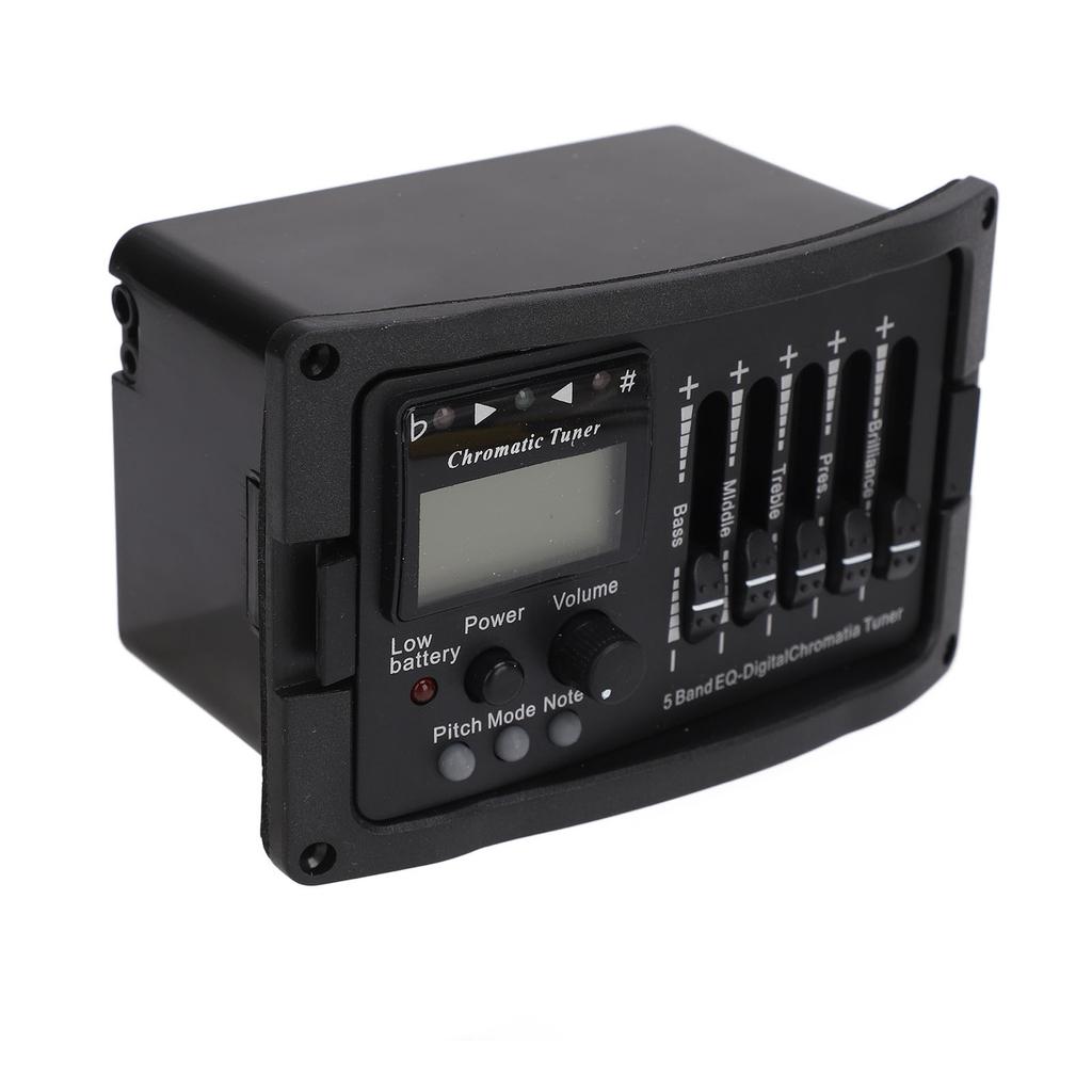  5 акустических гитарных предусилителей, эквалайзеров, 5-полосный профессиональный гитарный предусилитель, эквалайзер с настройкой