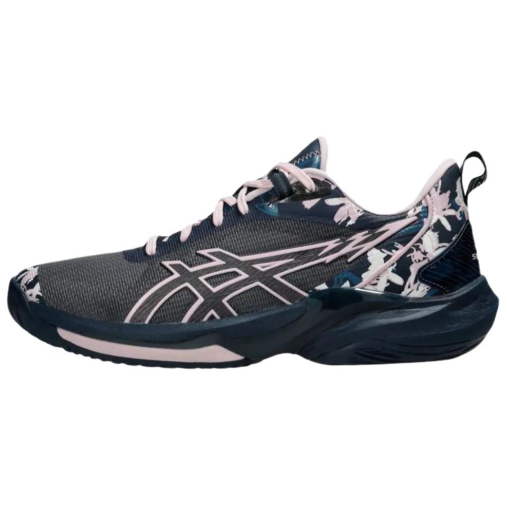 Asics Баскетбольные кроссовки Swiftace Унисекс Черный Синий Розовый 1063A142-400