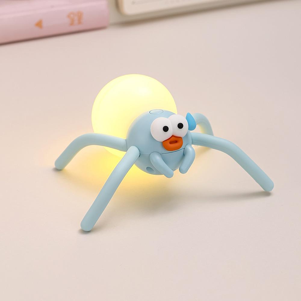 Cartoon Spider Night Light LED Atmosphere Light Cute Table Lamp Home Decor
