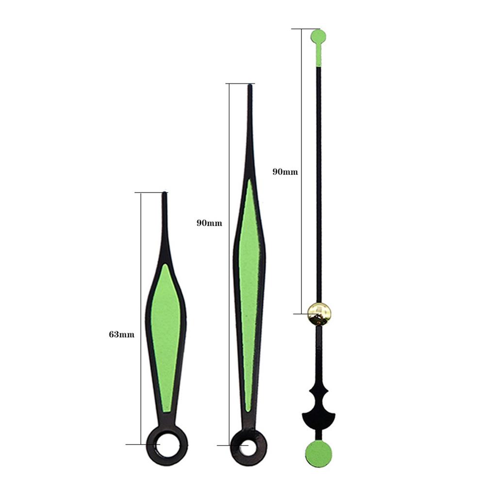 1 комплект DIY светящиеся бесшумные часы механизм аксессуар настенный ремонтный инструмент часть бытовые принадлежности для начинающих