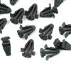 BCF464-1 20 Pieces Radiator Front Grille Clips Dark Gray Color 01553-03831, 62318-01WOO for Nissan Made in Turkey