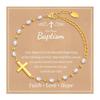 4mm Pearl Pearl Bracelet Adjustable Women's Jewelry New Cross Chain Bracelet  Daily Wear