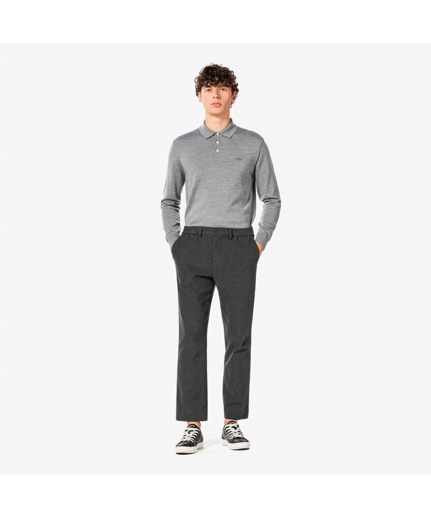 Мужские брюки LACOSTE в елочку, похожие на шерстяные Hh632E-55N 050