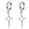 Korean Asymmetrical Star Niche Luxury Earrings for Women