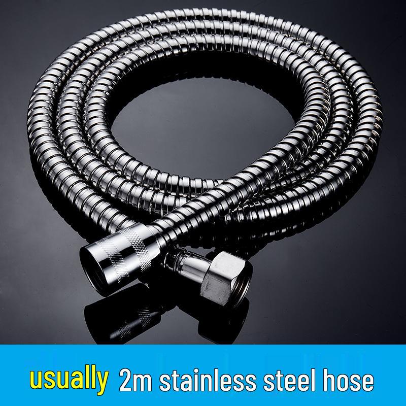 1,5/2 м Взрывозащищенный душевой шланг из нержавеющей стали с универсальной душевой лейкой