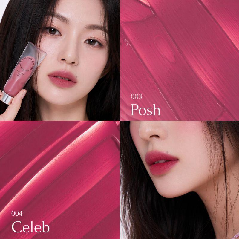 MUZIGAE MANSION Objet Water Lip Tint 5,8 мл – Легкий стойкий увлажняющий тинт для губ K-Beauty 8 оттенков