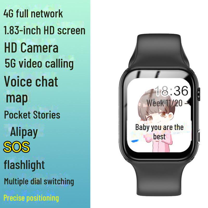 Детские умные часы 5G с GPS, видеозвонками, WiFi, платежами и ОС Android