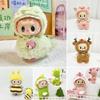 For Labubu Doll Clothes Fashion Clothes Hoodies Doll Clothes Color Match Hoodies Dolls Accessories Cute Decoration Little Cloths
