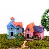 House Micro Landscape Villa Terrarium Ornaments Figurines Miniature Fairy Garden Decoration