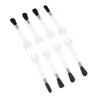 25Pcs/Box Disposable Nail Polish Brush Nail Polish Bottle Replacement Brush Nail Art Brush Liquid Applicators Manicure Tools