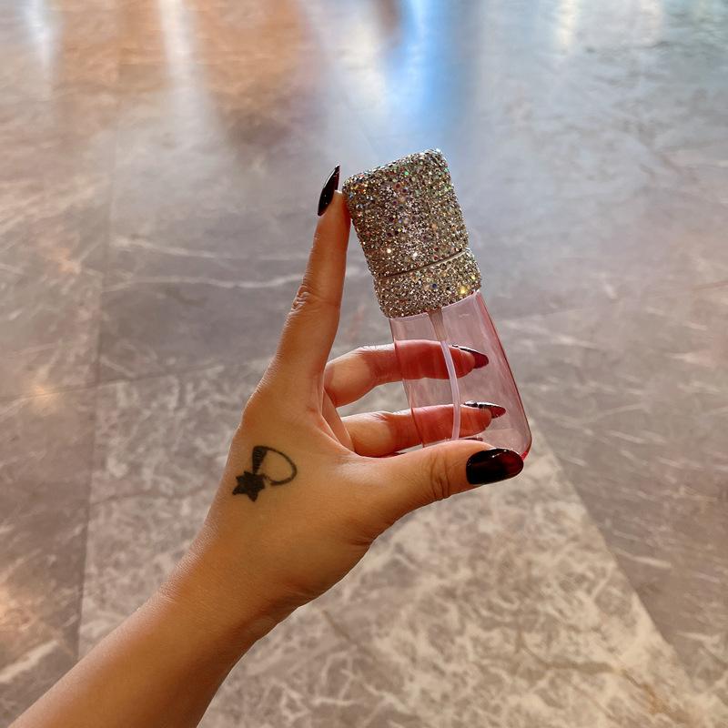60 мл флакон-спрей для духов Bling Diamond прозрачный многоразовый распылитель пустая бутылка-распылитель портативный дорожный косметический контейнер